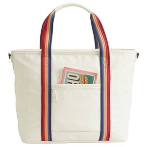 Marine Layer Weekender Travel Tote Natural Rainbow